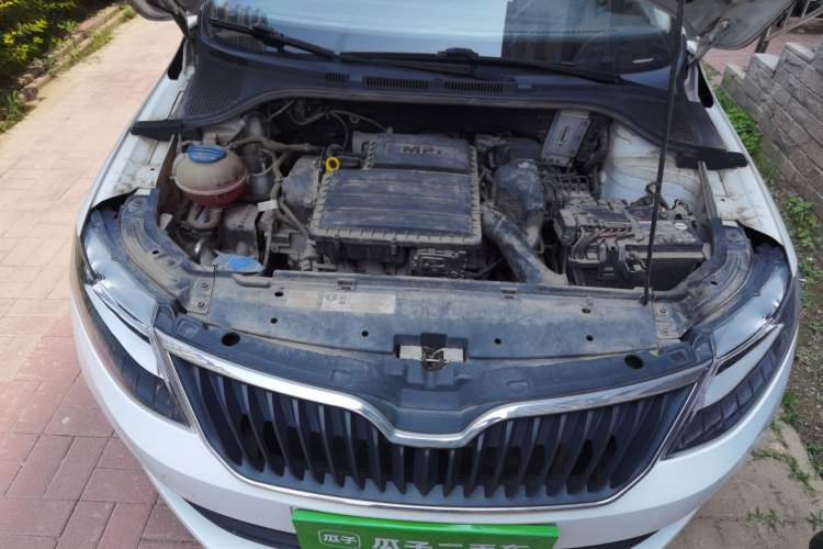 Used Skoda Rapid Spaceback 2019 1.5L Manual Standard Edition Engine Bay