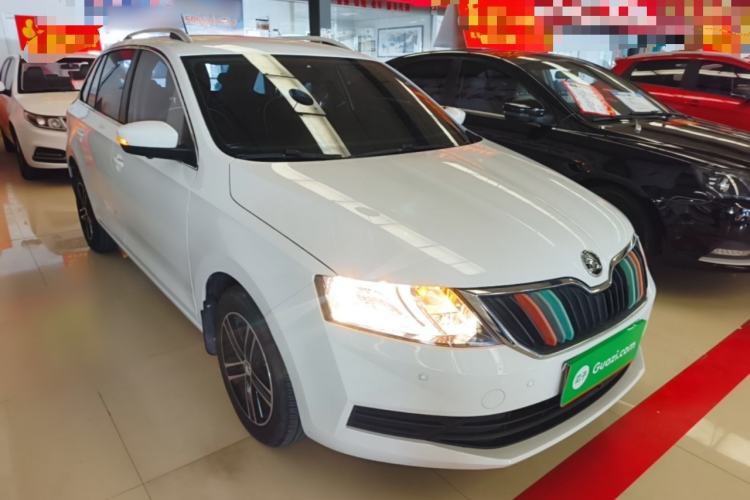 Used Skoda Rapid Spaceback 2019 Revised Version 1.5L Automatic Standard Edition China VI Exterior 1