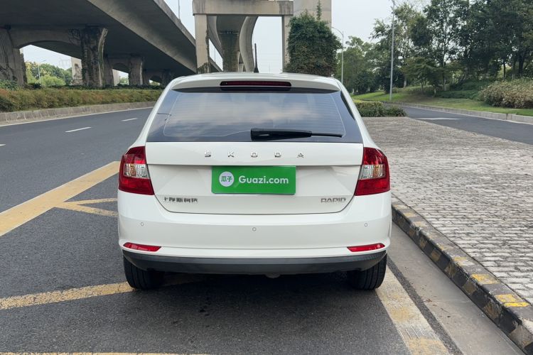 Used Skoda Rapid Spaceback 2019 Revised Version 1.5L Automatic Comfort Edition China VI Standard Exterior 4
