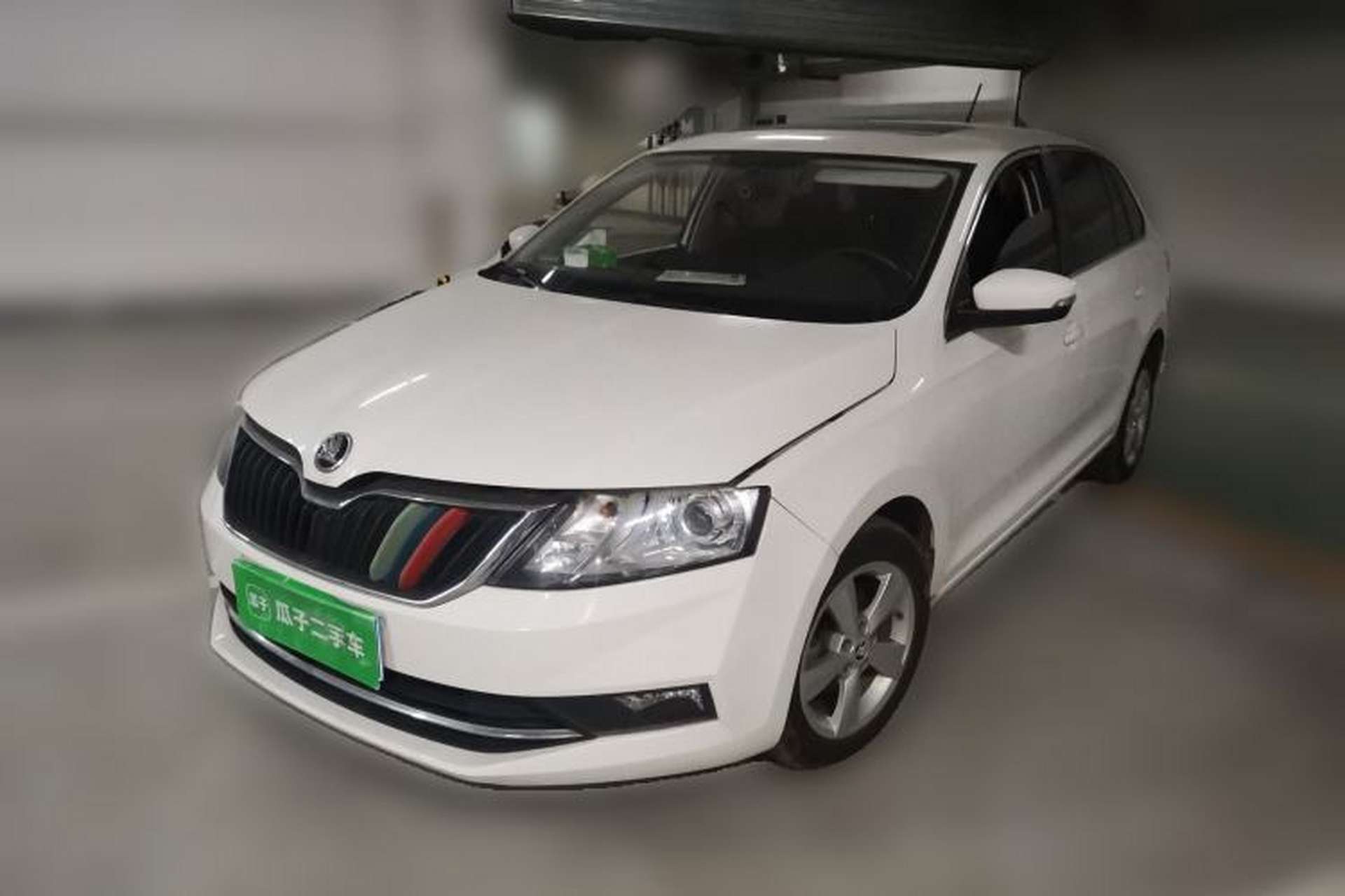 Used Skoda Rapid Spaceback 2019 1.5L Automatic Comfort Edition Front Left 45 Deg