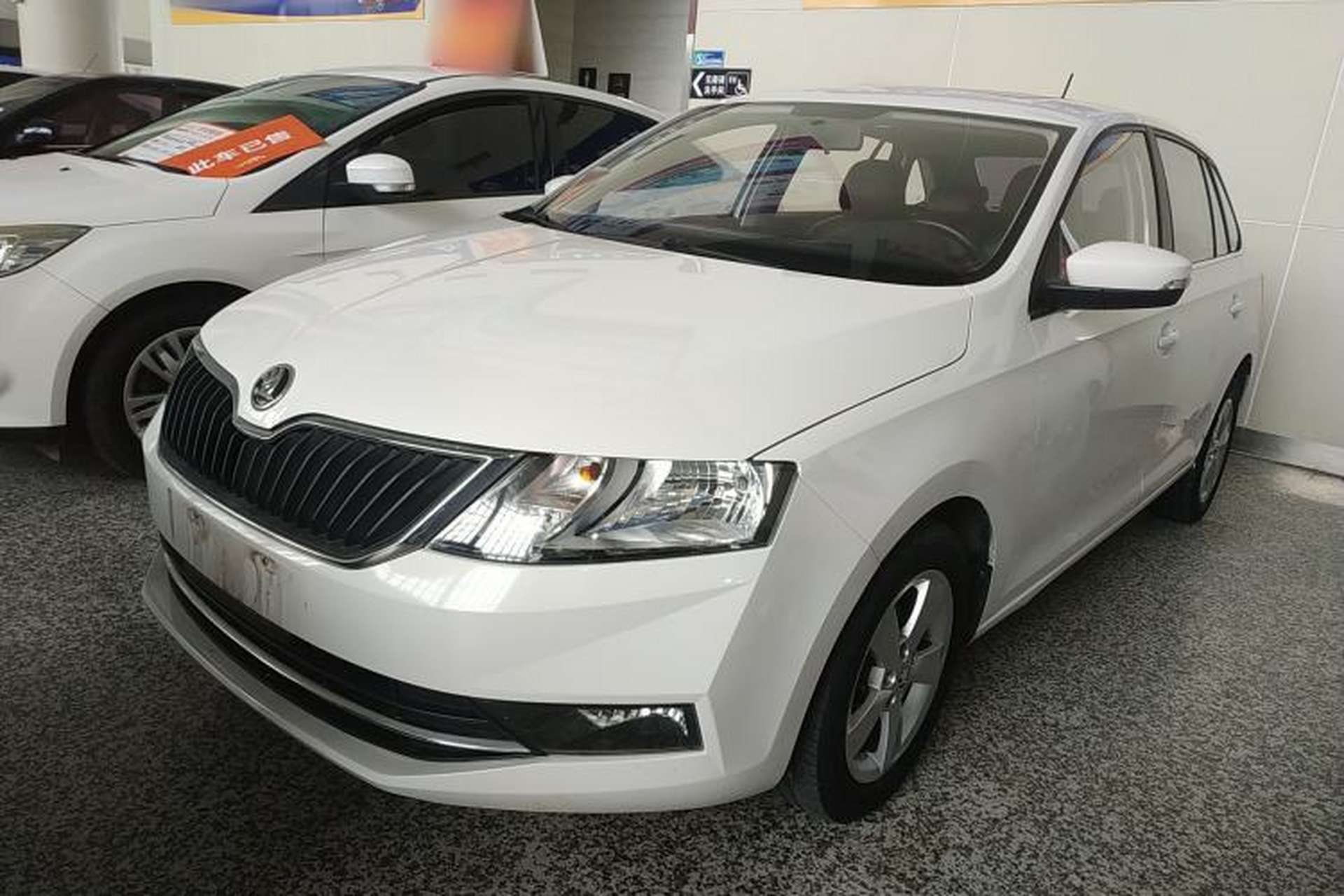 Used Skoda Rapid Spaceback 2019 Revised Version 1.5L Automatic Comfort Edition China V Standard Front Left 45 Deg
