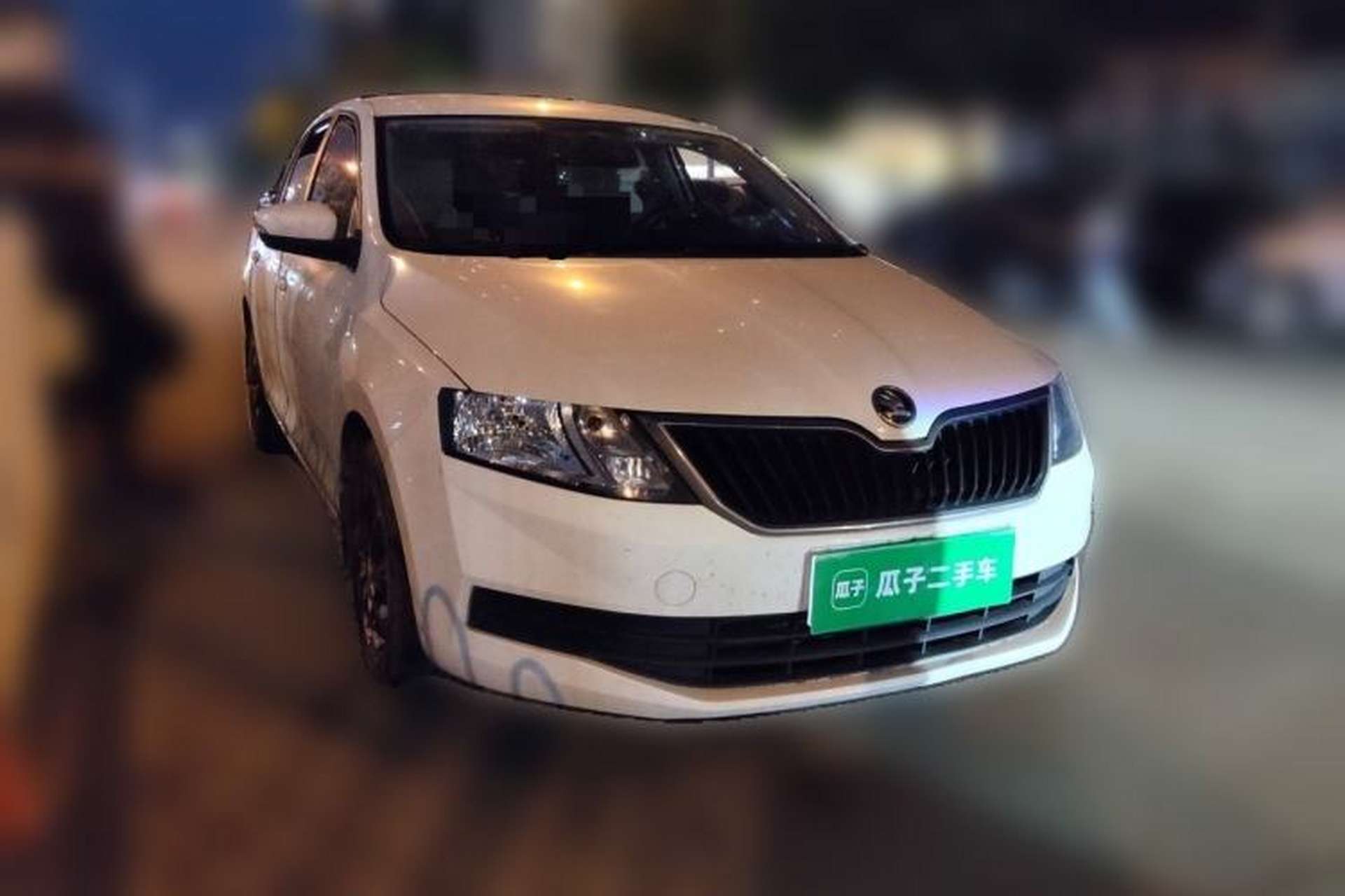 Used Skoda Rapid Spaceback 2019 Revised Version 1.5L Automatic Standard Edition China VI Front Right 45 Deg