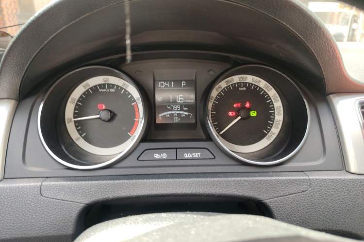 Used Skoda Rapid Spaceback 2019 Revised Version 1.5L Automatic Comfort Edition China V Standard Instrument Cluster