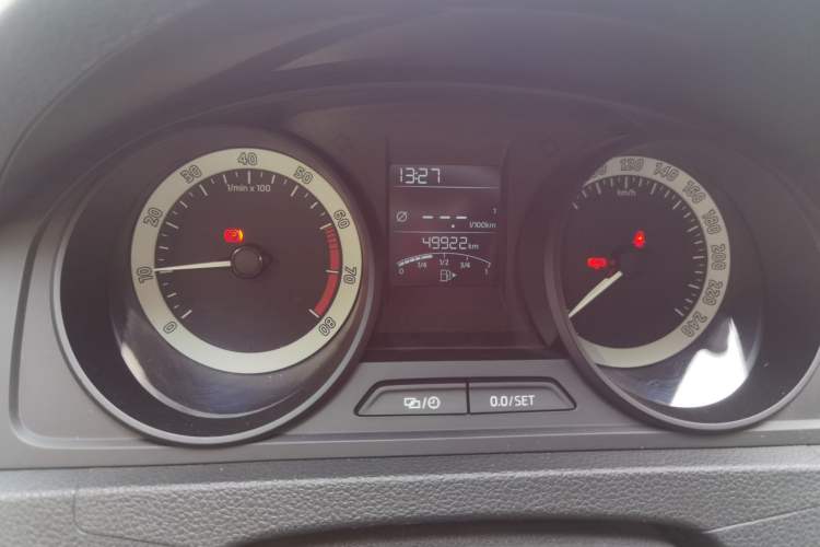 Used Skoda Rapid Spaceback 2019 1.5L Manual Standard Edition Odometer Close Up
