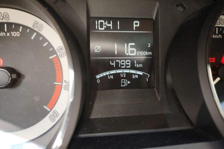 Used Skoda Rapid Spaceback 2019 Revised Version 1.5L Automatic Comfort Edition China V Standard Odometer Close Up