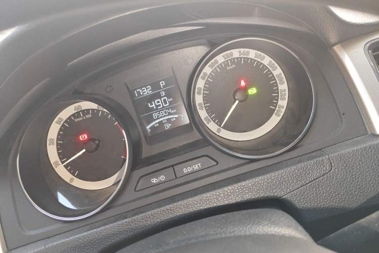 Used Skoda Rapid Spaceback 2019 Revised Version 1.5L Automatic Comfort Edition China V Standard Odometer Close Up
