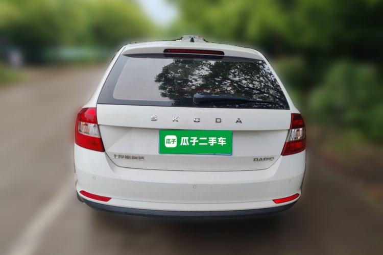 Used Skoda Rapid Spaceback 2019 Revised Version 1.5L Automatic Comfort Edition China VI Standard Rear