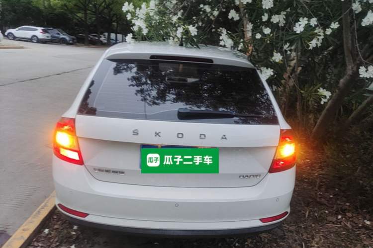 Used Skoda Rapid Spaceback 2019 1.5L Automatic Comfort Edition Rear