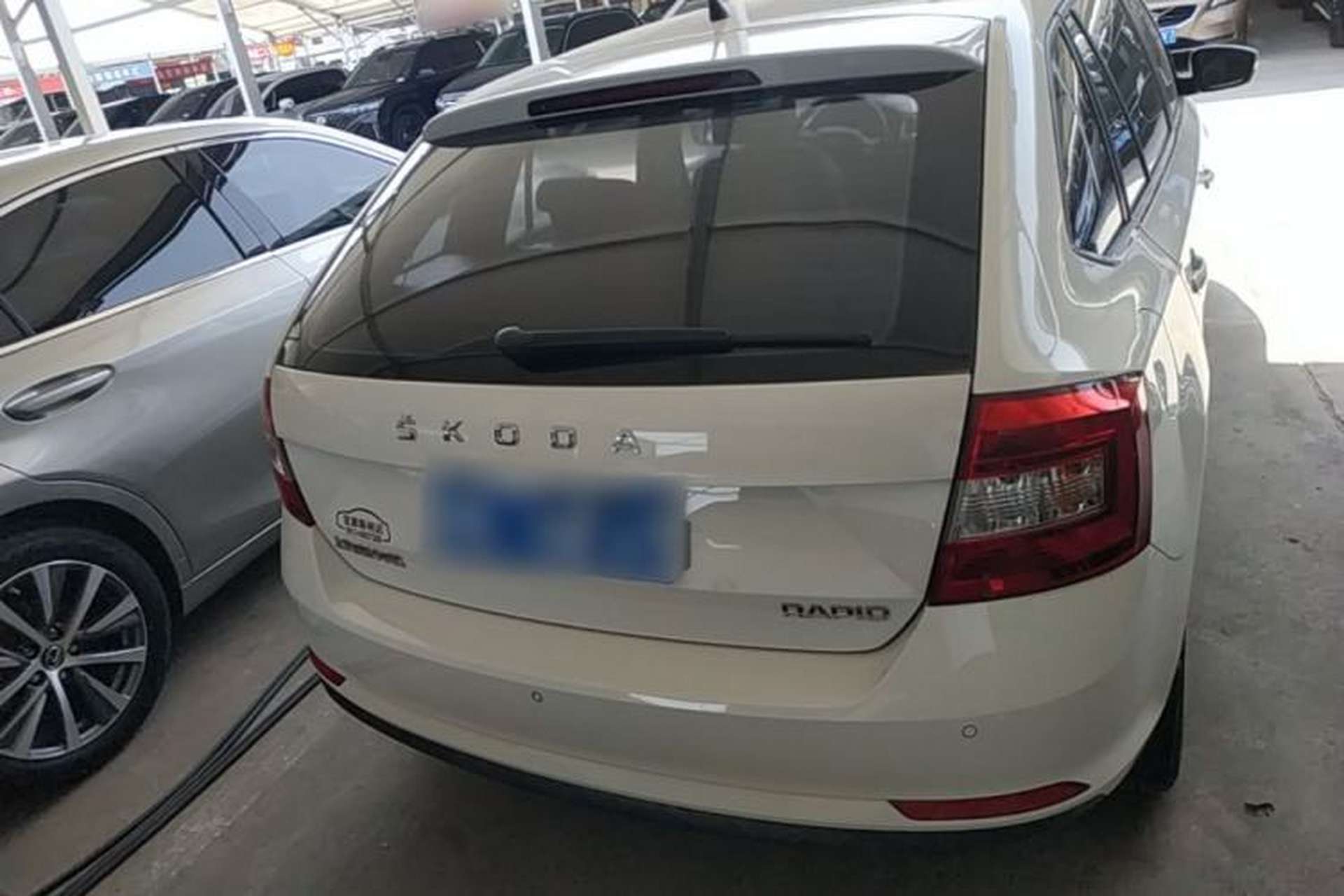 Used Skoda Rapid Spaceback 2019 Revised Version 1.5L Automatic Comfort Edition China V Standard Rear