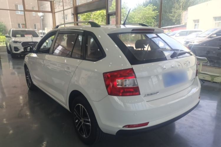 Used Skoda Rapid Spaceback 2019 Revised Version 1.5L Manual Entry-Level Edition China VI Rear Left 45 Deg
