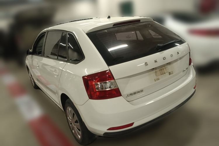 Used Skoda Rapid Spaceback 2019 1.5L Automatic Standard Edition Rear Left 45 Deg
