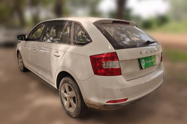 Used Skoda Rapid Spaceback 2019 1.5L Manual Comfort Edition Rear Left 45 Deg
