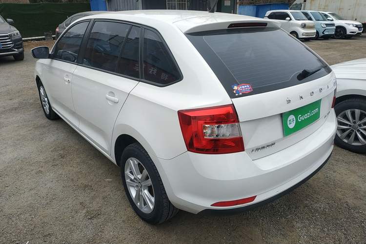 Used Skoda Rapid Spaceback 2019 Revised Version 1.5L Automatic Standard Edition China V Standard Rear Left 45 Deg