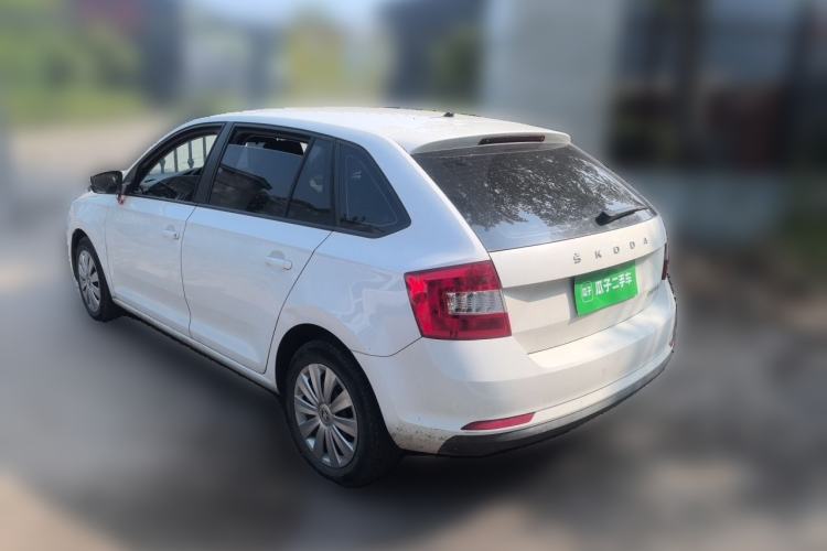 Used Skoda Rapid Spaceback 2019 Revised Version 1.5L Automatic Standard Edition China V Standard Rear Left 45 Deg