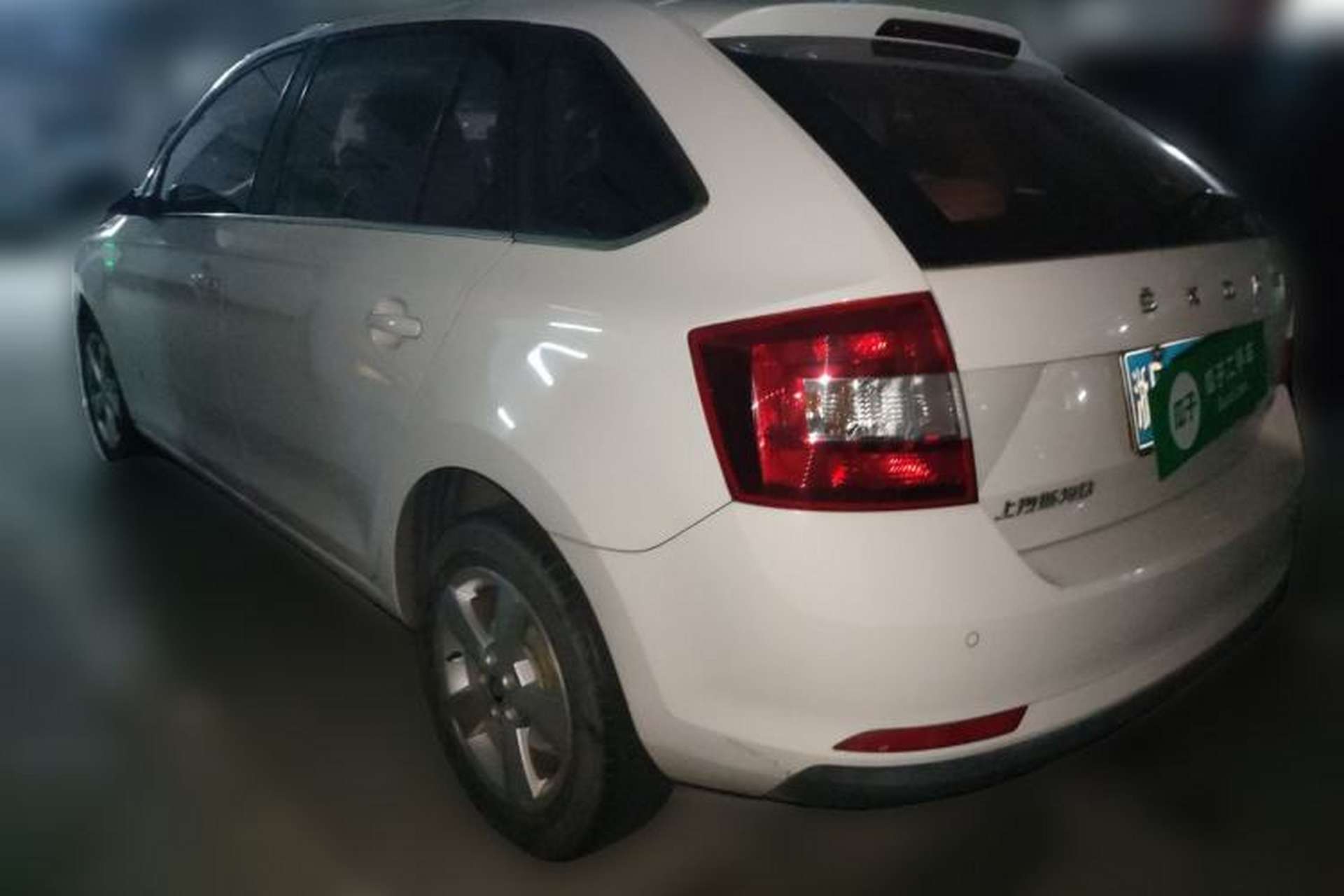 Used Skoda Rapid Spaceback 2019 1.5L Automatic Comfort Edition Rear Left 45 Deg