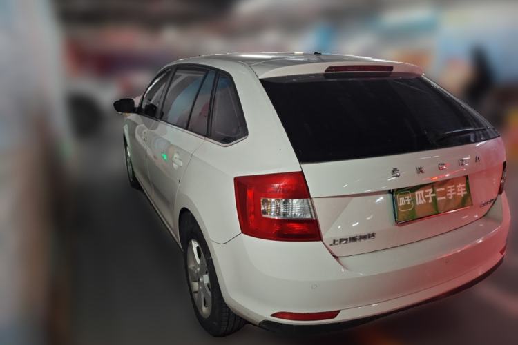 Used Skoda Rapid Spaceback 2019 1.5L Automatic Comfort Edition Rear Left 45 Deg