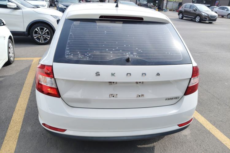 Used Skoda Rapid Spaceback 2019 Revised Version 1.5L Manual Standard Edition China VI Rear