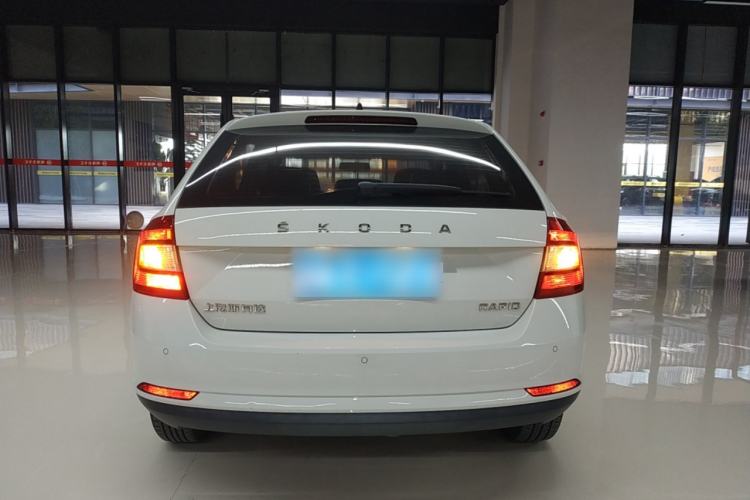 Used Skoda Rapid Spaceback 2019 Revised Version 1.5L Automatic Comfort Edition China V Standard Rear