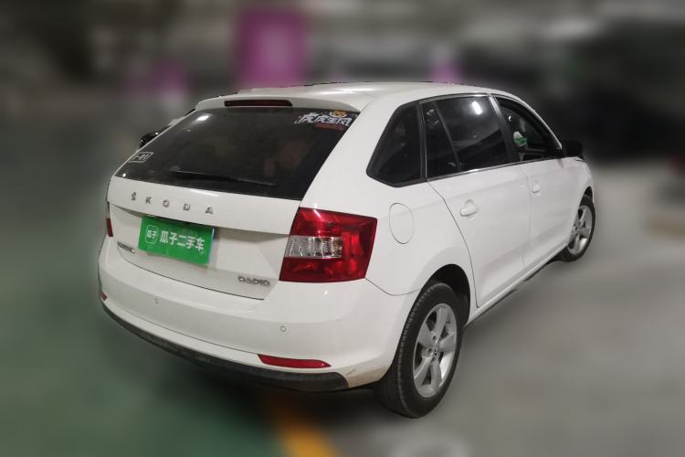 Used Skoda Rapid Spaceback 2019 1.5L Automatic Comfort Edition Rear Right 45 Deg