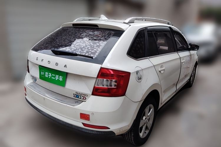 Used Skoda Rapid Spaceback 2019 1.5L Automatic Comfort Edition Rear Right 45 Deg