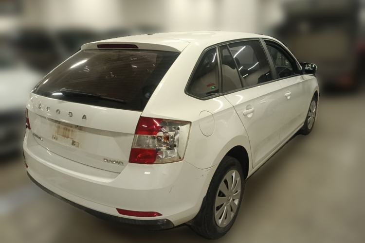 Used Skoda Rapid Spaceback 2019 1.5L Automatic Standard Edition Rear Right 45 Deg
