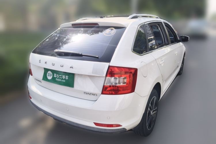 Used Skoda Rapid Spaceback 2019 1.5L Automatic Standard Edition Rear Right 45 Deg