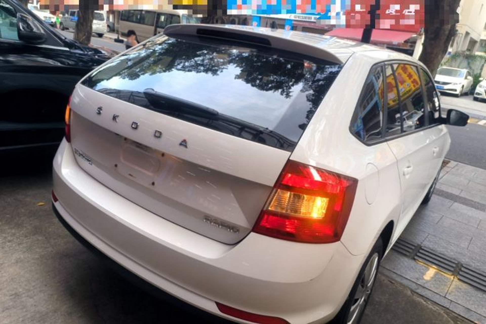 Used Skoda Rapid Spaceback 2019 Revised Version 1.5L Automatic Standard Edition China V Standard Rear Right 45 Deg
