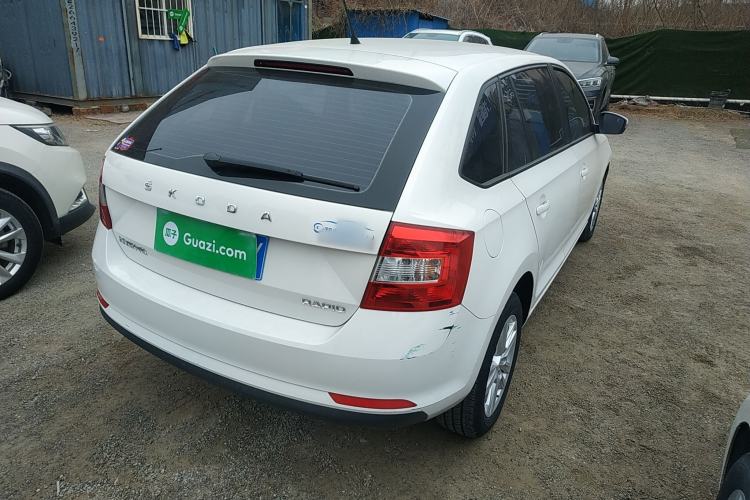 Used Skoda Rapid Spaceback 2019 Revised Version 1.5L Automatic Standard Edition China V Standard Rear Right 45 Deg