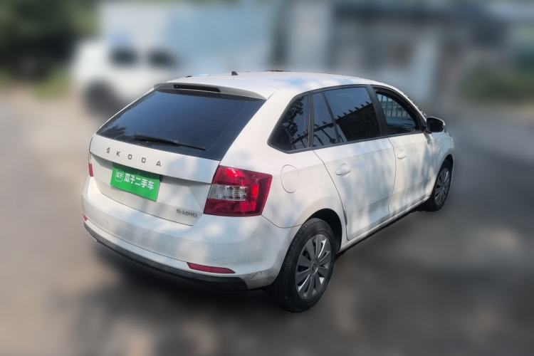 Used Skoda Rapid Spaceback 2019 Revised Version 1.5L Automatic Standard Edition China V Standard Rear Right 45 Deg