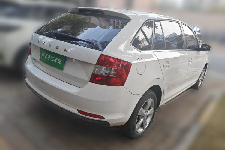 Used Skoda Rapid Spaceback 2019 Revised Version 1.5L Automatic Comfort Edition China V Standard Rear Right 45 Deg