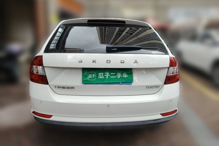 Used Skoda Rapid Spaceback 2019 Revised Version 1.5L Automatic Comfort Edition China V Standard Rear