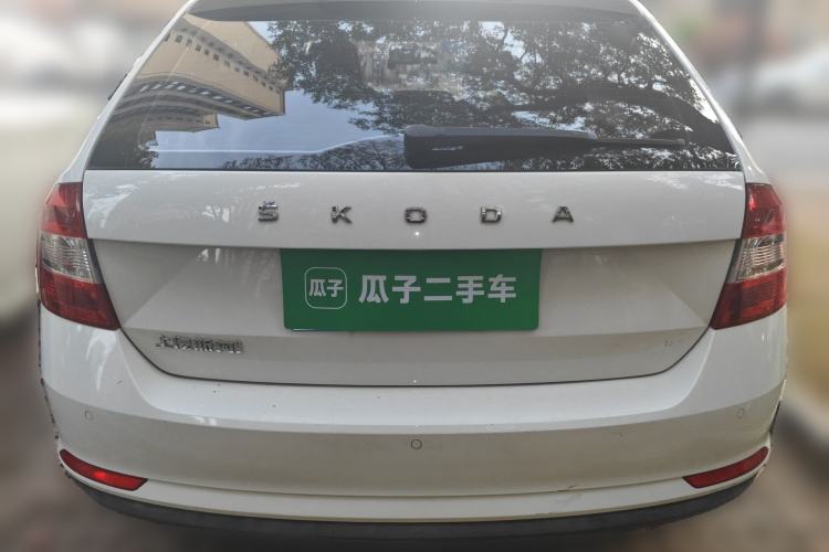 Used Skoda Rapid Spaceback 2019 Revised Version 1.5L Automatic Comfort Edition China V Standard Rear