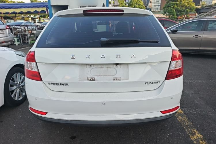 Used Skoda Rapid Spaceback 2019 Revised Version 1.5L Automatic Comfort Edition China V Standard Rear