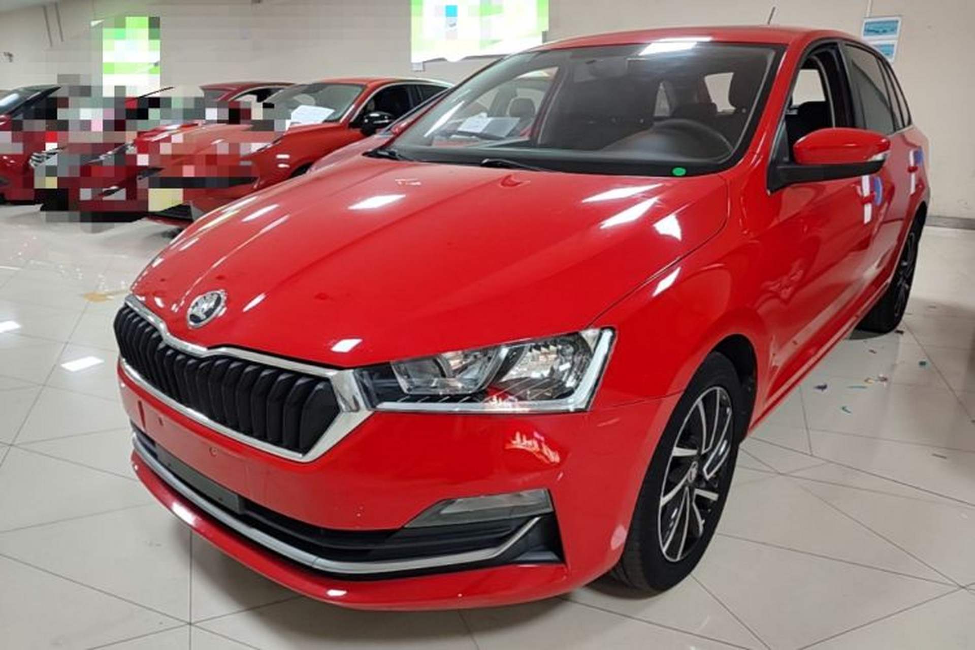 Used Skoda Rapid Spaceback 2020 1.5L Automatic Comfort Edition Front Left 45 Deg