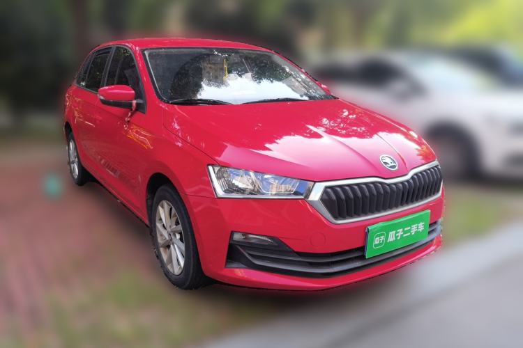 Used Skoda Rapid Spaceback 2020 1.5L Automatic Standard Edition Front Right 45 Deg