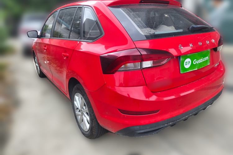 Used Skoda Rapid Spaceback 2020 1.5L Automatic Standard Edition Rear Left 45 Deg