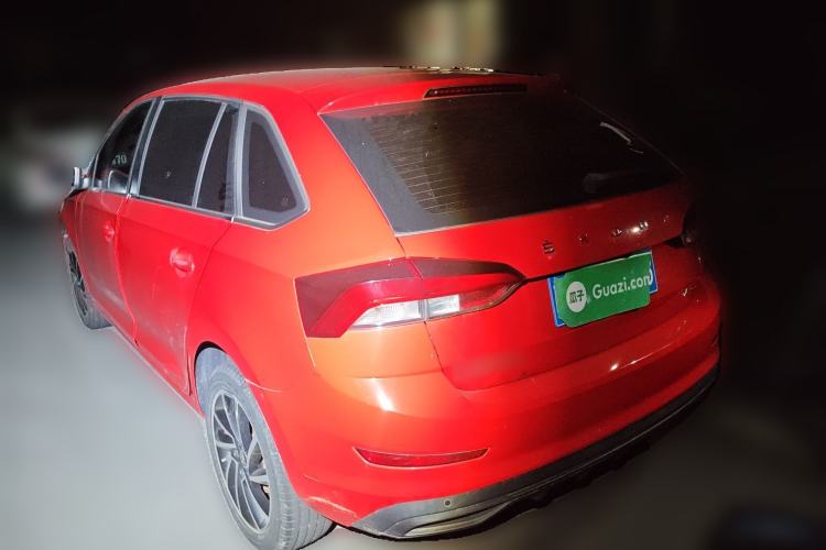 Used Skoda Rapid Spaceback 2020 1.5L Automatic Comfort Edition Rear Left 45 Deg