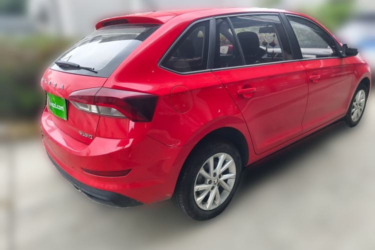Used Skoda Rapid Spaceback 2020 1.5L Automatic Standard Edition Rear Right 45 Deg