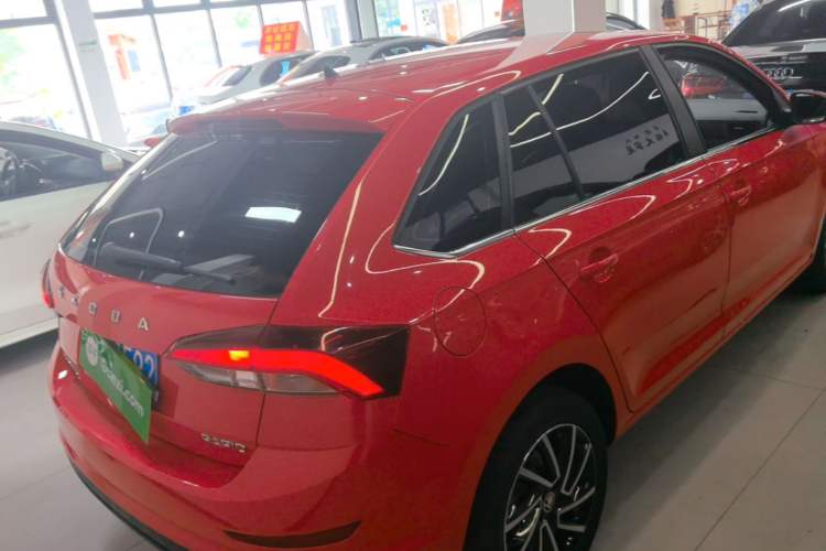 Used Skoda Rapid Spaceback 2020 1.5L Automatic Comfort Edition Rear Right 45 Deg