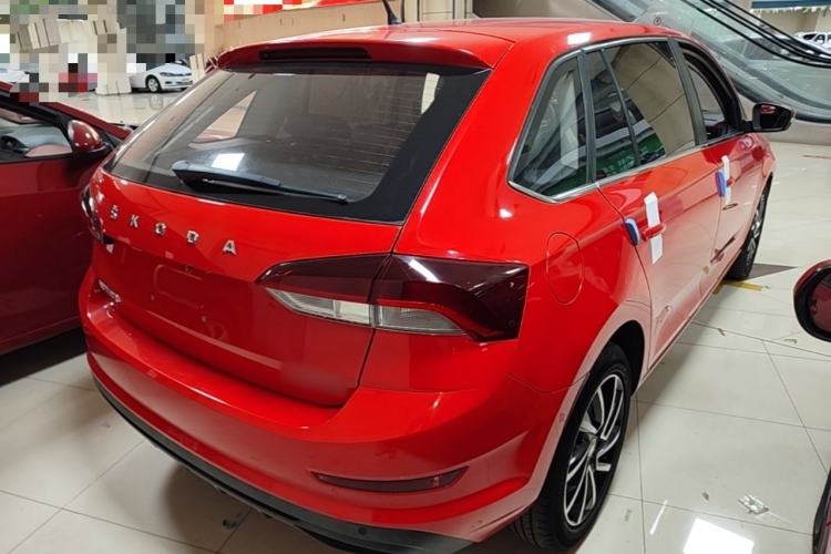 Used Skoda Rapid Spaceback 2020 1.5L Automatic Comfort Edition Rear Right 45 Deg