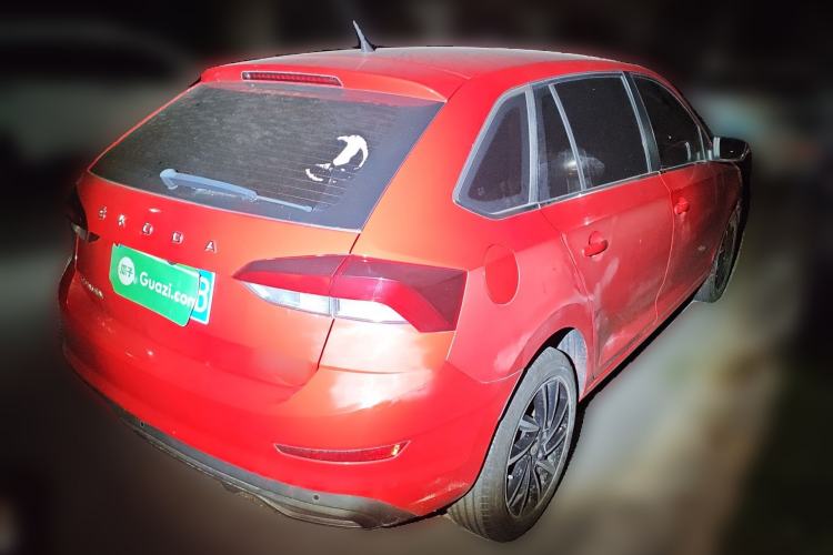 Used Skoda Rapid Spaceback 2020 1.5L Automatic Comfort Edition Rear Right 45 Deg