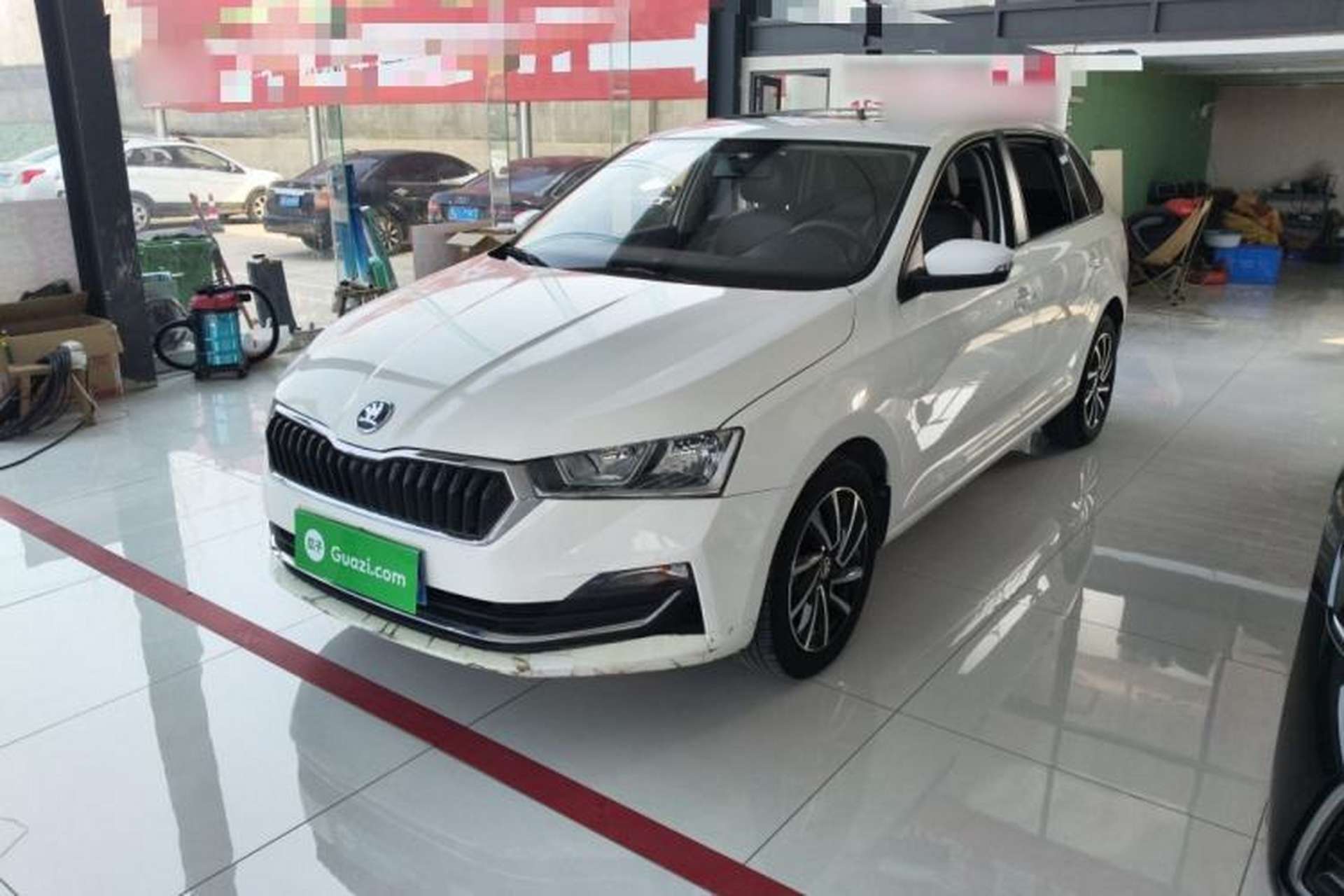 Used Skoda Rapid Spaceback 2020 1.5L Automatic Comfort Edition Front Left 45 Deg