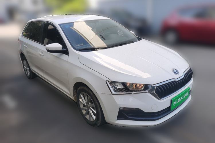 Used Skoda Rapid Spaceback 2020 1.5L Automatic Standard Edition Front Right 45 Deg