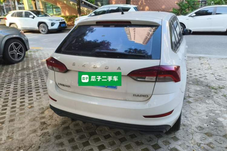 Used Skoda Rapid Spaceback 2020 1.5L Automatic Comfort Edition Rear