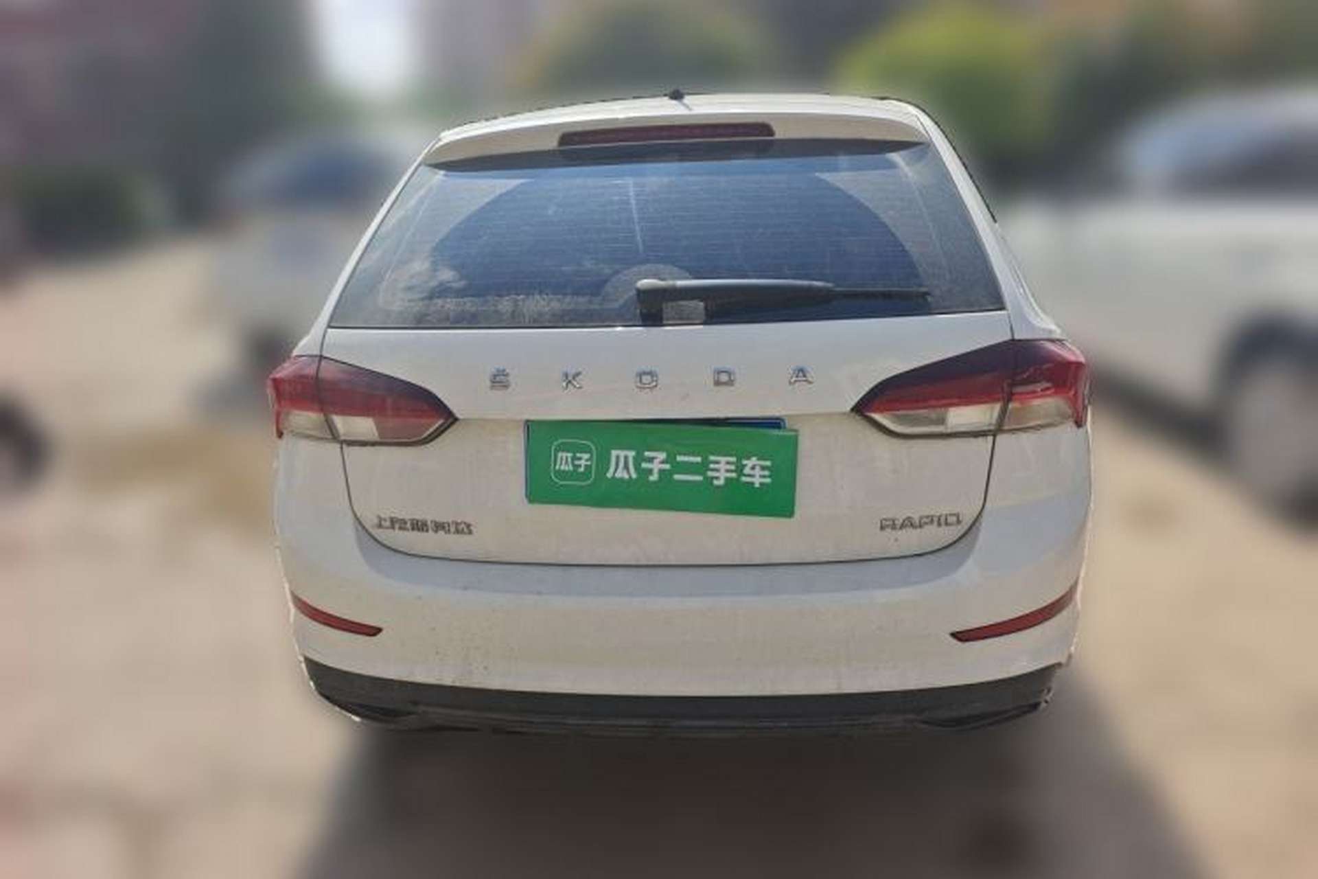 Used Skoda Rapid Spaceback 2020 1.5L Automatic Standard Edition Rear