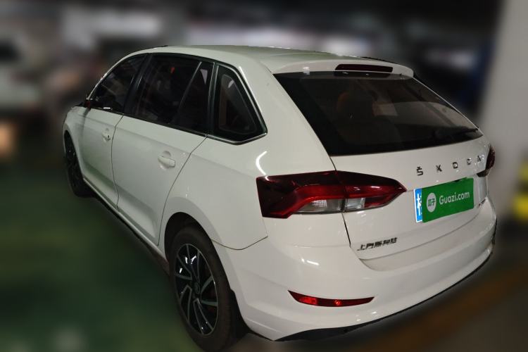 Used Skoda Rapid Spaceback 2020 1.5L Automatic Comfort Edition Rear Left 45 Deg