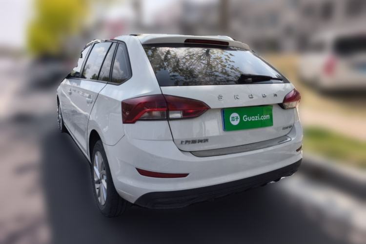 Used Skoda Rapid Spaceback 2020 1.5L Automatic Standard Edition Rear Left 45 Deg