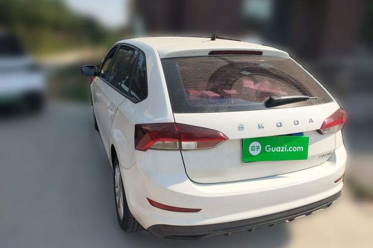 Used Skoda Rapid Spaceback 2020 1.5L Automatic Standard Edition Rear Left 45 Deg