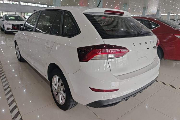 Used Skoda Rapid Spaceback 2020 1.5L Automatic Standard Edition Rear Left 45 Deg