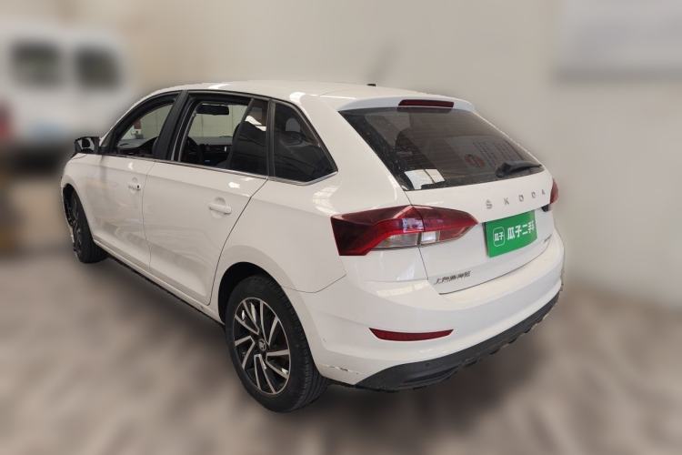 Used Skoda Rapid Spaceback 2020 1.5L Automatic Comfort Edition Rear Left 45 Deg